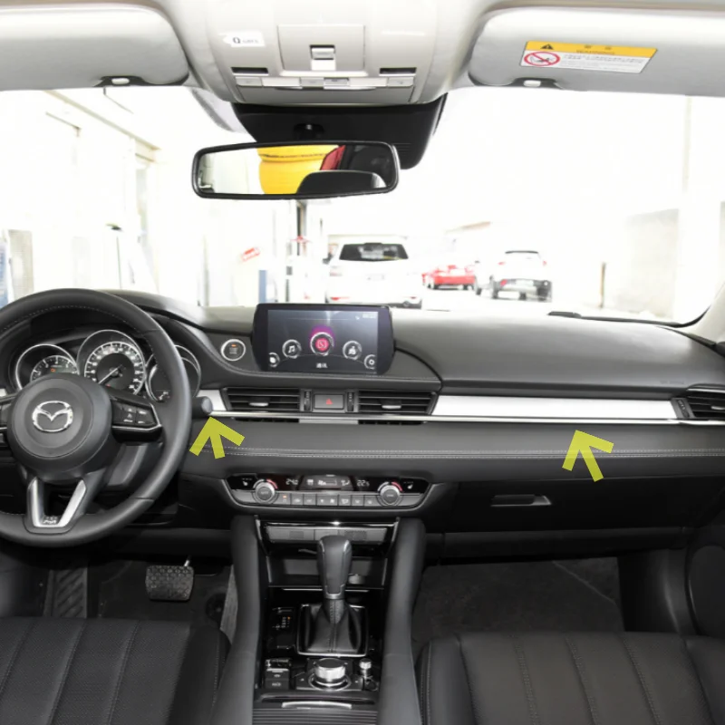 

For Mazda 6 Atenza 2019-2024 shift/central control/A-pillar interior frame automotive trim accessories