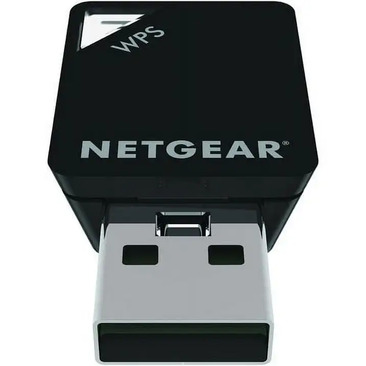 Двухдиапазонный USB-адаптер NETGEAR AC600 WiFi, до 433 Мбит/с (A6100-10000s)
