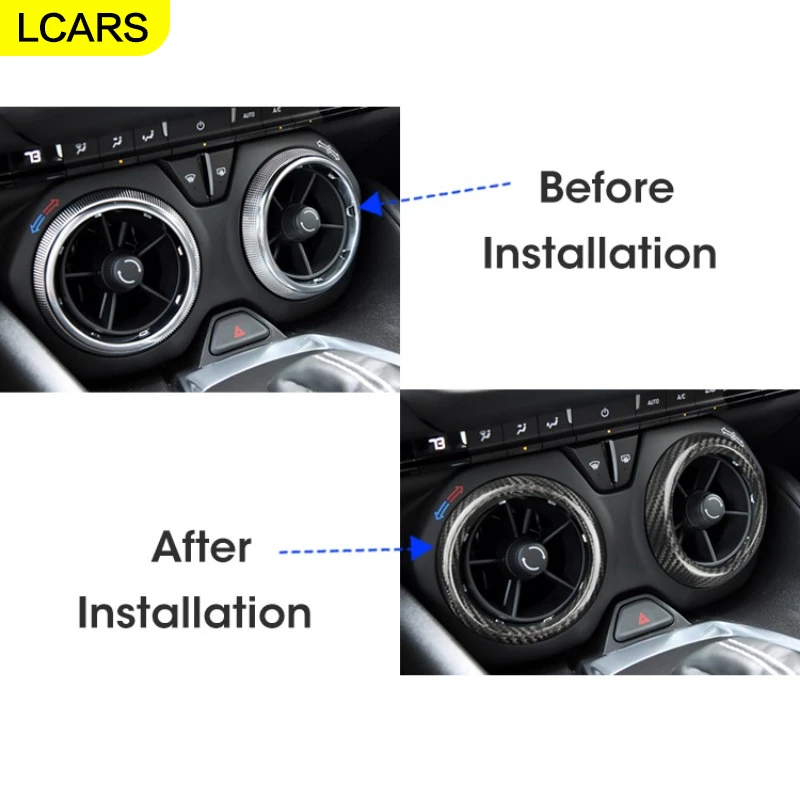 

Lcars-Center Air Vent Frame Decorative Sticker for Chevrolet Camaro 2016-2023