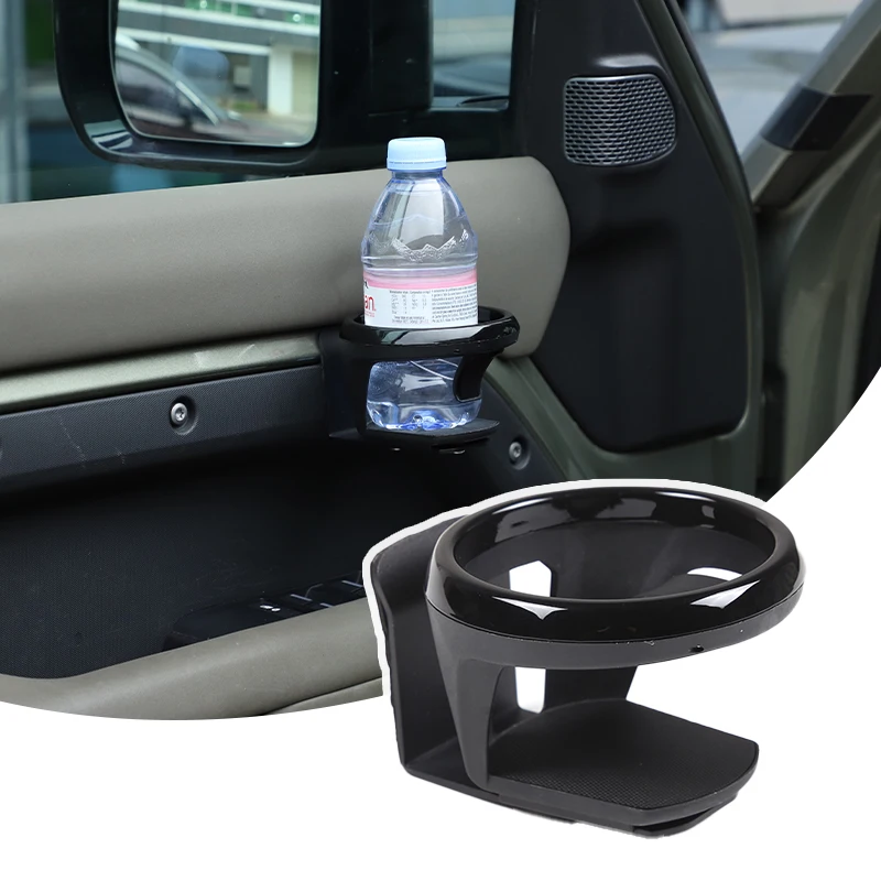 

Car Door Water Cup Bracket Drinks Holders Water Bottle Stand For Land Rover Defender 90 110 130 2020-2024 Interior Accessories