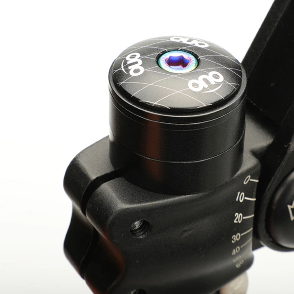 غطاء سماعة رأس بغطاء علوي لجذع الدراجة الجبلية من OUO مع حلقة شوكة من الألومنيوم