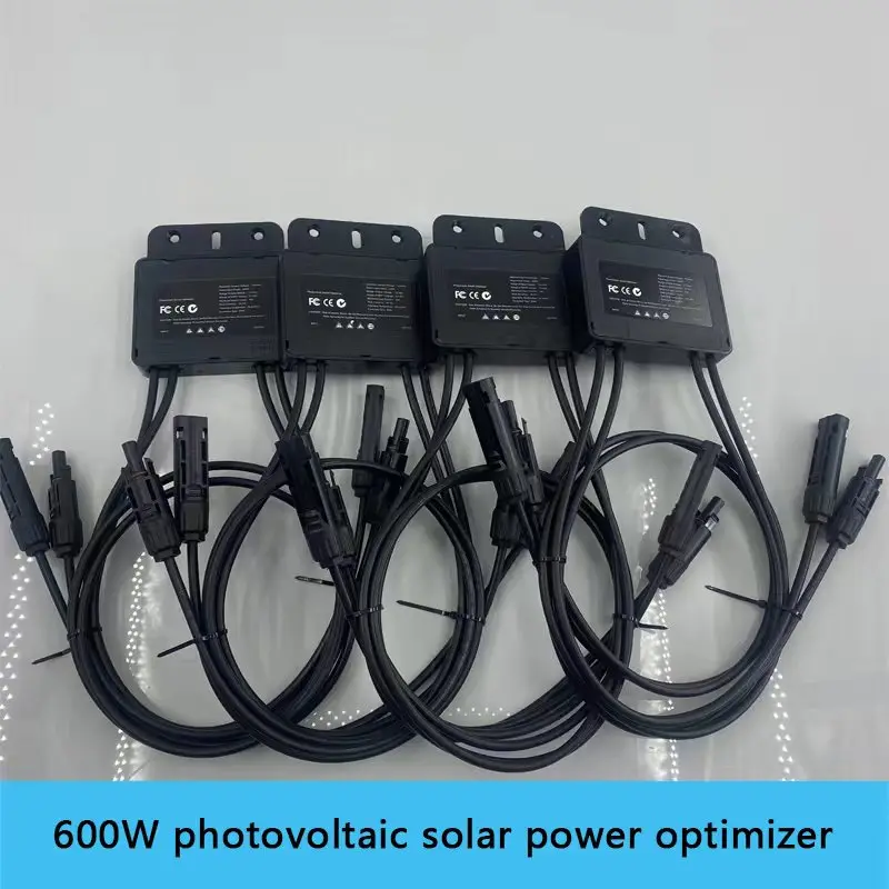 

600W Solar Panel Optimizer, 600W Solar Optimizer MPPT Photovoltaic Panel Voltage Stabilization Solar Panel Power Optimizer