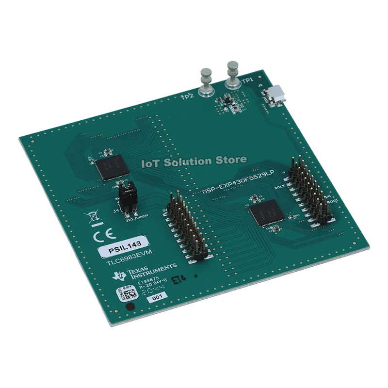 TLC6983EVM TLC6983 48x16 common cathode matrix LED display driver evaluation module