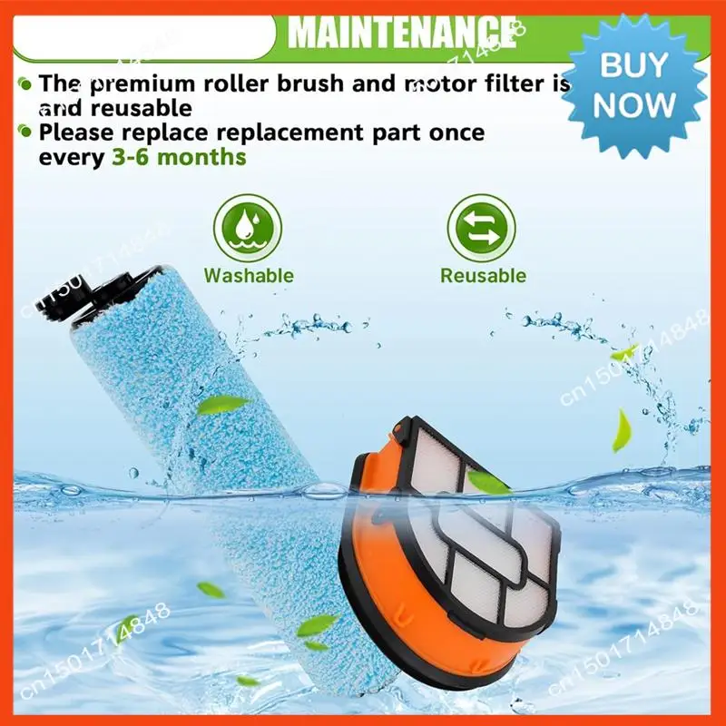 Замена роликовой щетки BISM и фильтра для Shark WD161 WD261 AW261 WD101 AW302 WD201, детали пылесоса