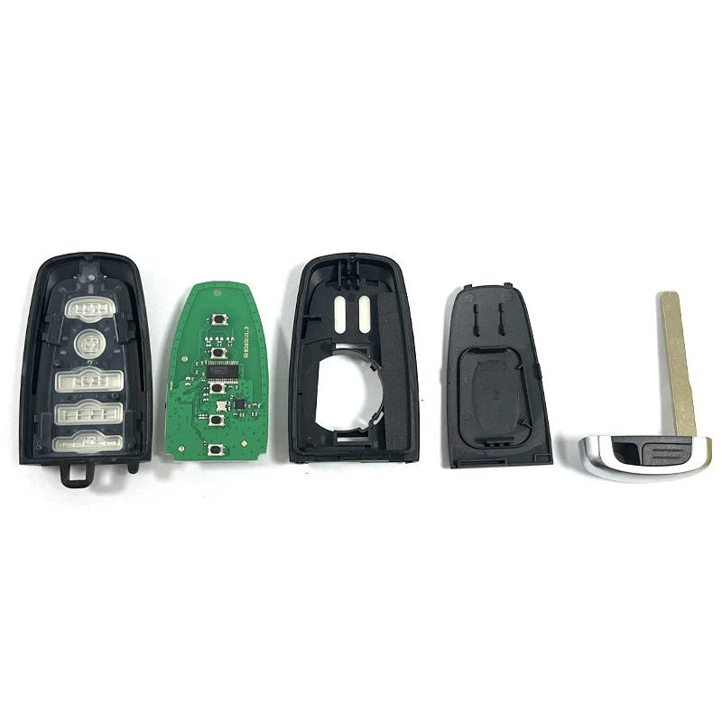 กุญแจรีโมทอัจฉริยะแบบ 4+1 ปุ่ม รุ่น CN018150 สำหรับอะไหล่ทดแทน ชิป 49 ความถี่ 315mhz รหัสสินค้า:164-R8304 M3N-A70604078 สำหรับรถยนต์ฟอร์ด ไลท์ติ้ง อีวี