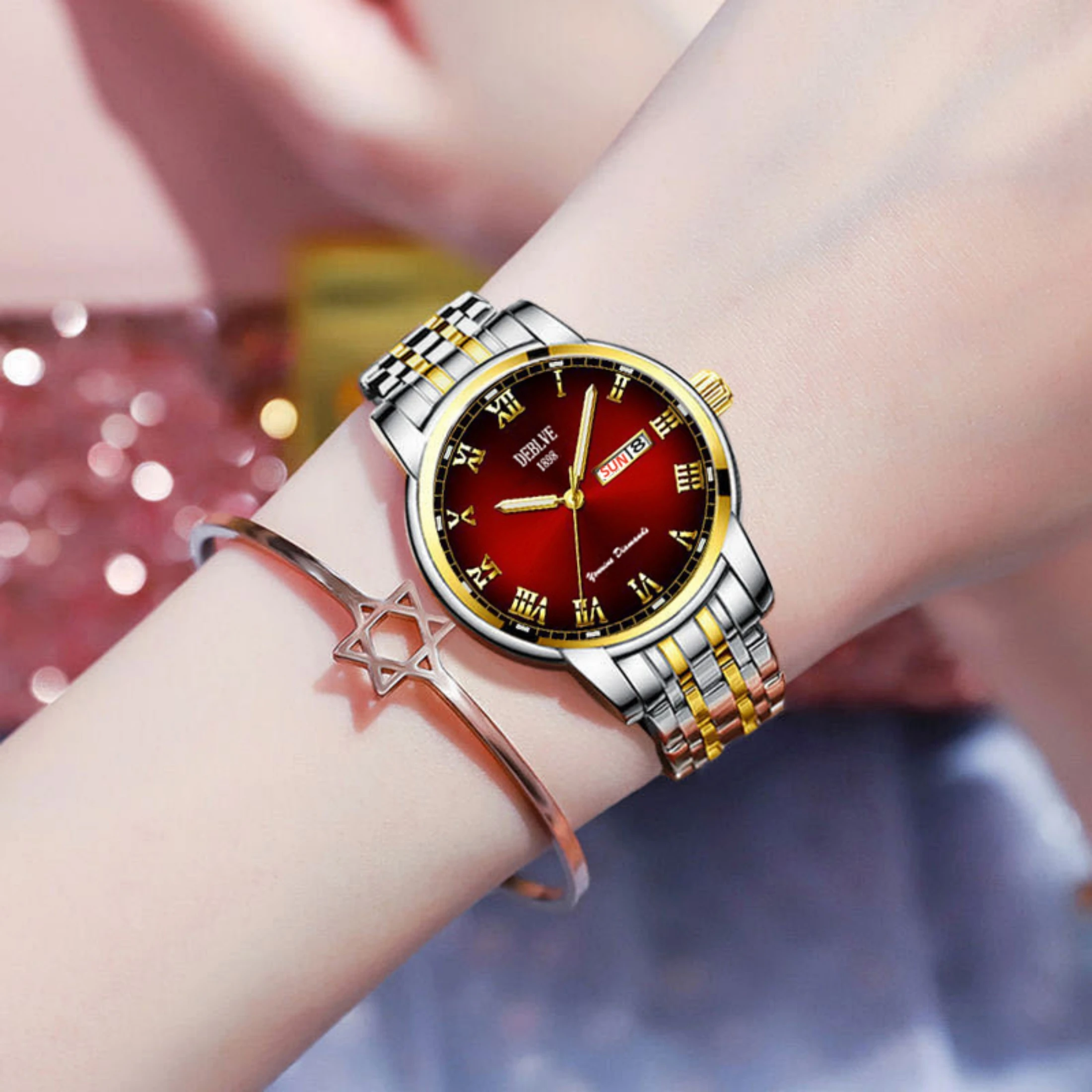 Top Brand Luxury Fashion Woman Watch 3ATM Waterproof Date Lover Date Clock Sport Watches Ladies Dress Quartz Wristwatch A4357