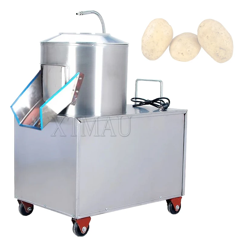 Potato Taro Cleaning Peeling Machine Commercial Stainless Steel One Maker Multi-Purpose