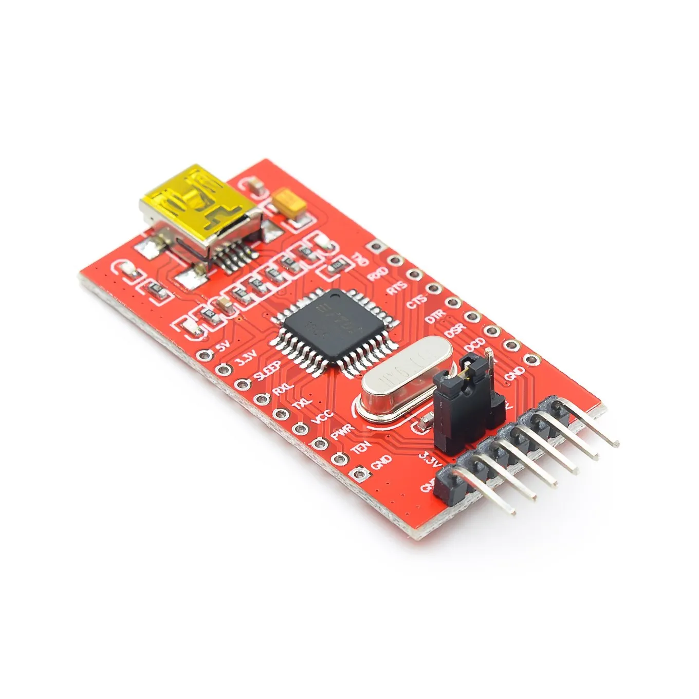 USB Ke TTL Mendukung 3.3V 5V FT232RL FT232BL Modul Port Serial Port Mini Kabel Unduh