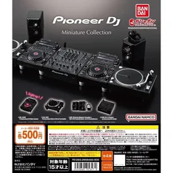 BANDAI Original Kawaii Gashapon Figure Cute Technics DJ Miniature Microdisk Drive Delimited Capsule Toys Anime Figurine Decor