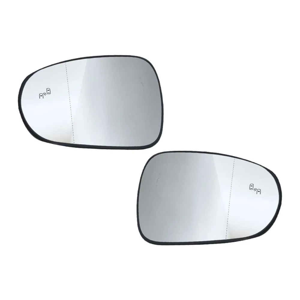 سيارة زاوية واسعة ساخنة مرآة الرؤية الخلفية عدسة لكزس LS 2013 2014 2015 2016 2017 اكسسوارات السيارات ترقية الزجاج العكسي #2