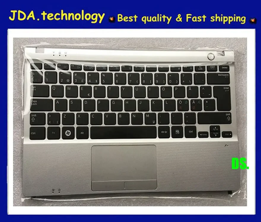 MEIARROW            New/orig Palmrest topcase FOR SAMSUNG NP350U2 NP350U2A NP350U2B European keyboard Upper cover C shell