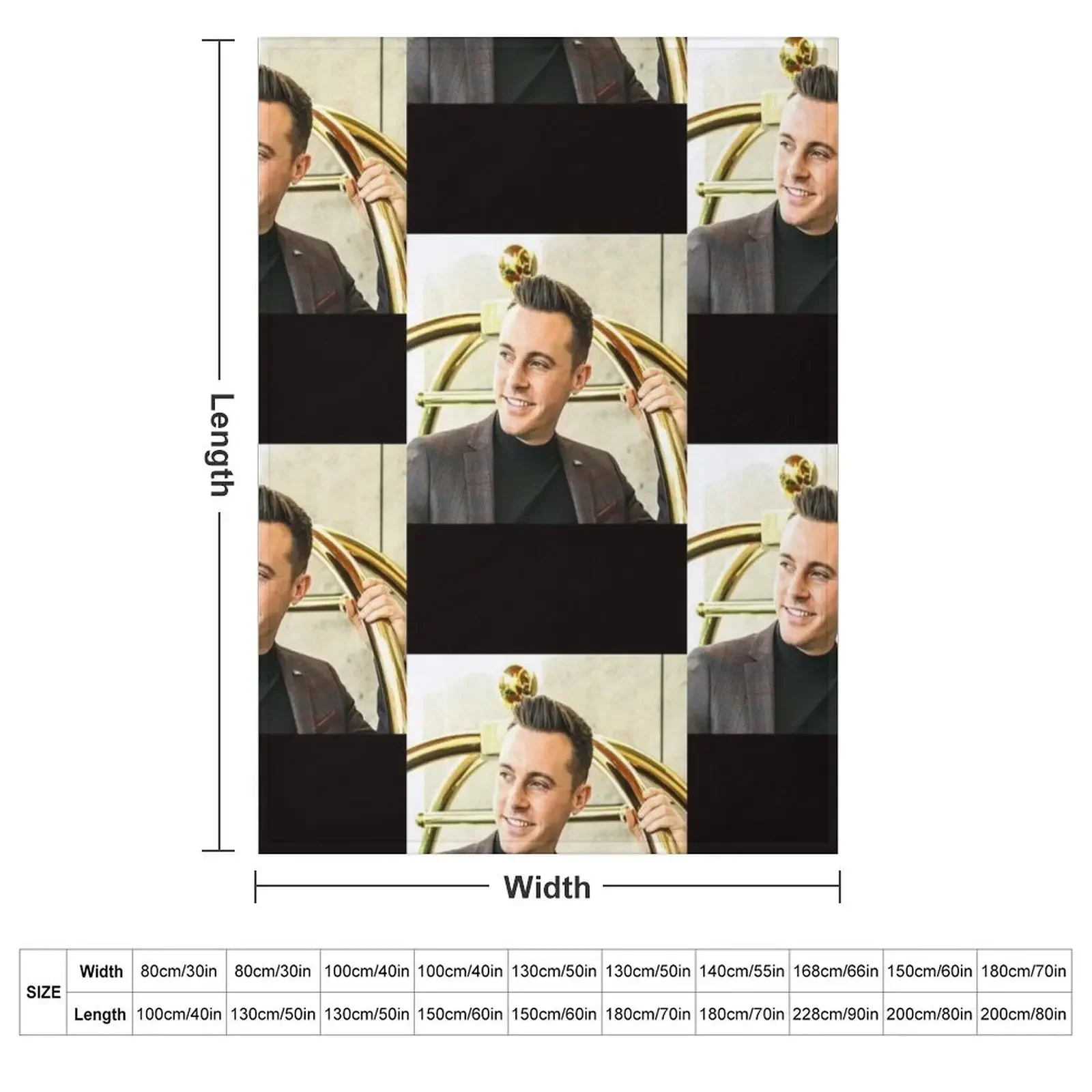 Nathan Carter Cool Pose Classic Throw Blanket
