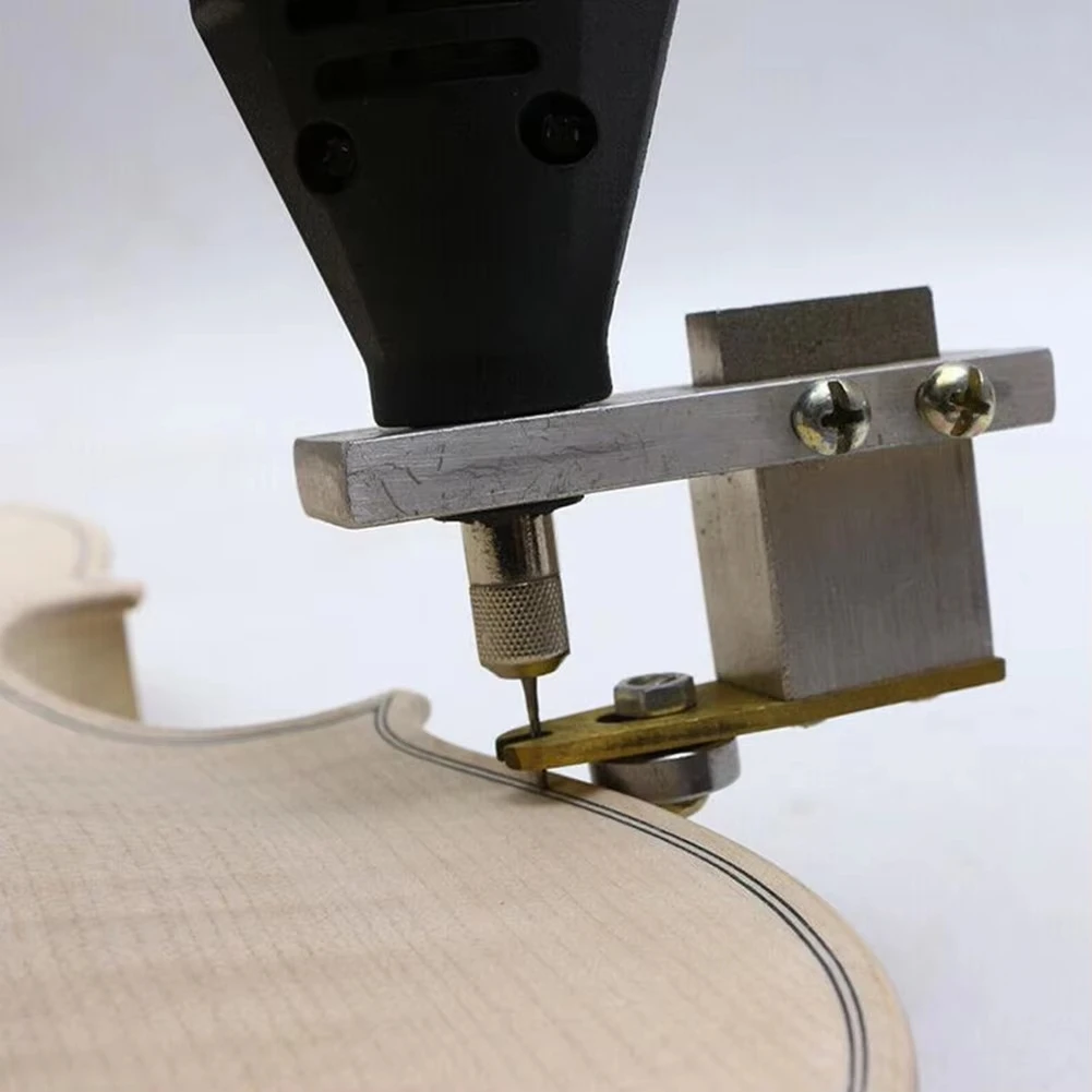 

Violin Purfling Support Violin Luthier Tool Electric Purfling Groove Cutter with Milling Cutter String Instrument PartsJADD