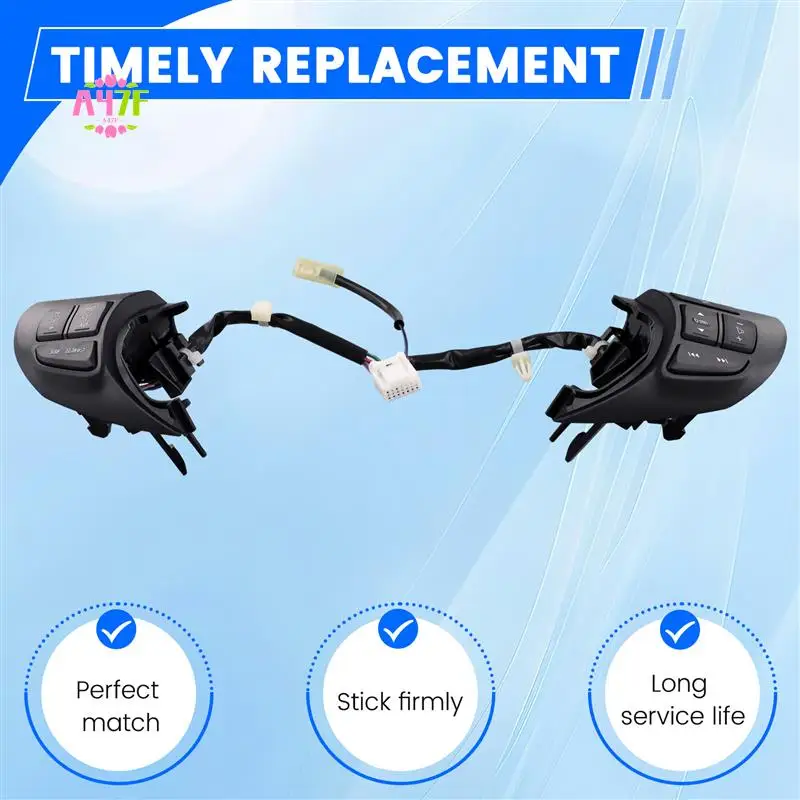 

A47F-Car Steering Wheel Cruise Control Button Audio Volume Control Switch For Mazda 6 Mazda 3 Mazda CX-5