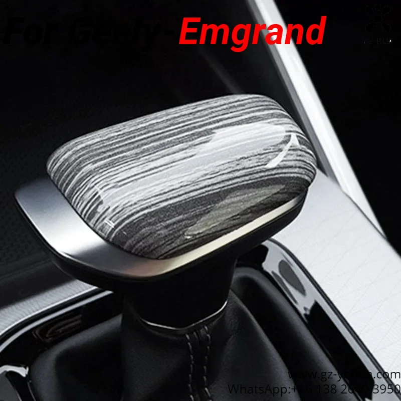 For GEELY EMGRAND 2022-2024 Gear Handle Head Cover Decorative Cover Automobiles Parts Accesorios Para Auto Tools