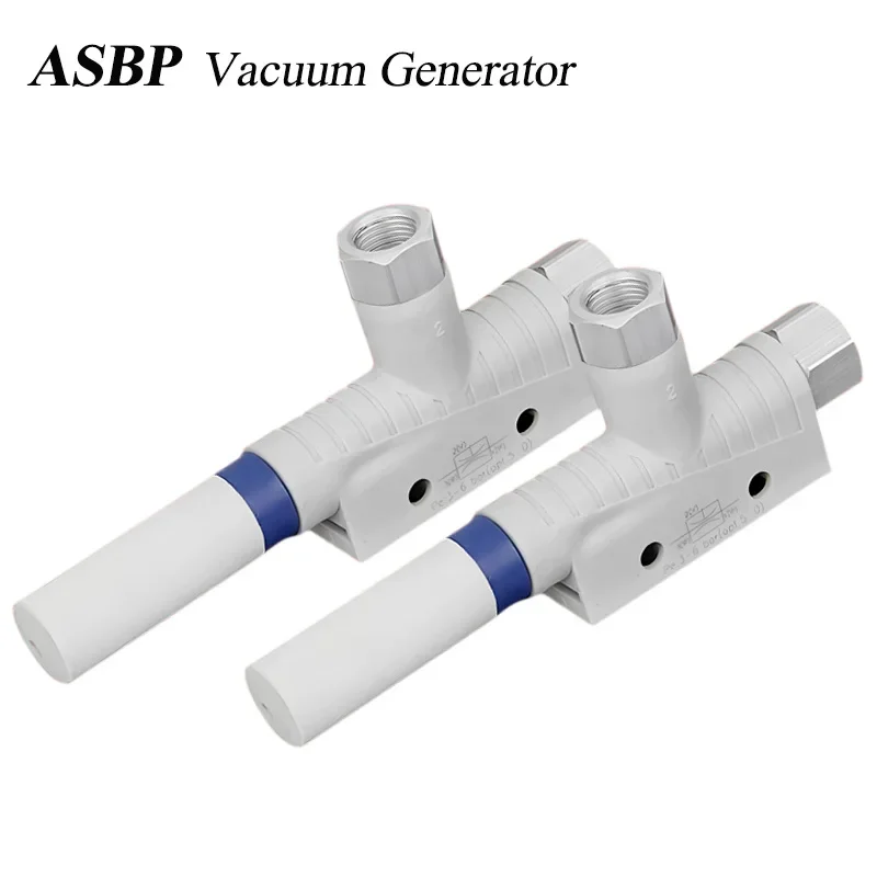 HLH ASBP10-G2-SDA ASBP15-G2-SDA ASBP Series Mini Pneumatic Vacuum Generator Component Sensor Automation ASBP Basic Vacuum Genera