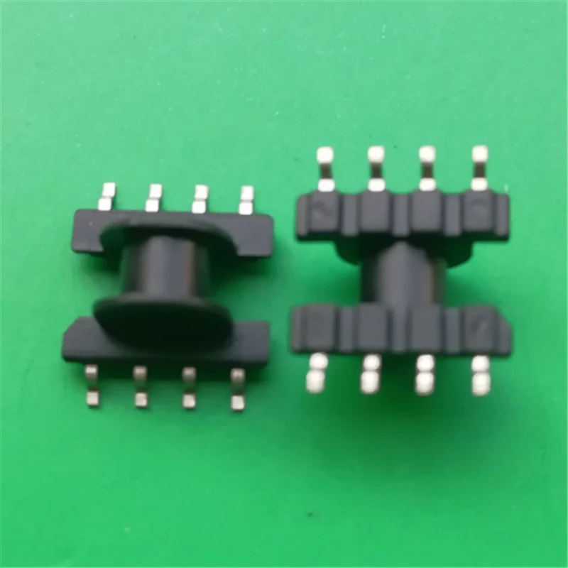 EP7 soft core PC44 material  and EP7 SMD bobbin horizational 4+4 pins 15 sets/lot