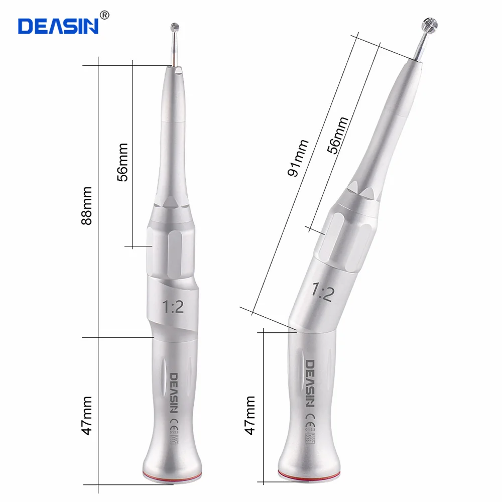 DEASIN Dental Angled Surgical Straight Handpiece 1:2 Osteotomy Hand Piece