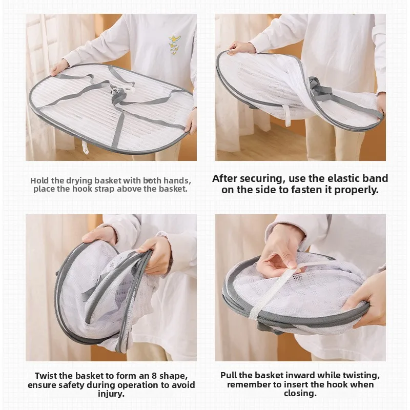 Thickened Multi-Layer Food Drying Rack Vegetable Fish Drying Net Winter Melon Sweet Potato Anti-Fly Tool Storage Organizer