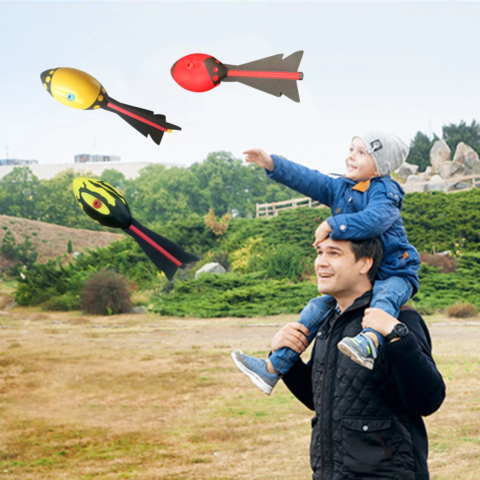 Vortex Howler Foam Football Funny Long-Distance Football Howling Foam Sports Toy Unique Vortex Aero Howler Toy Outdoor Sports