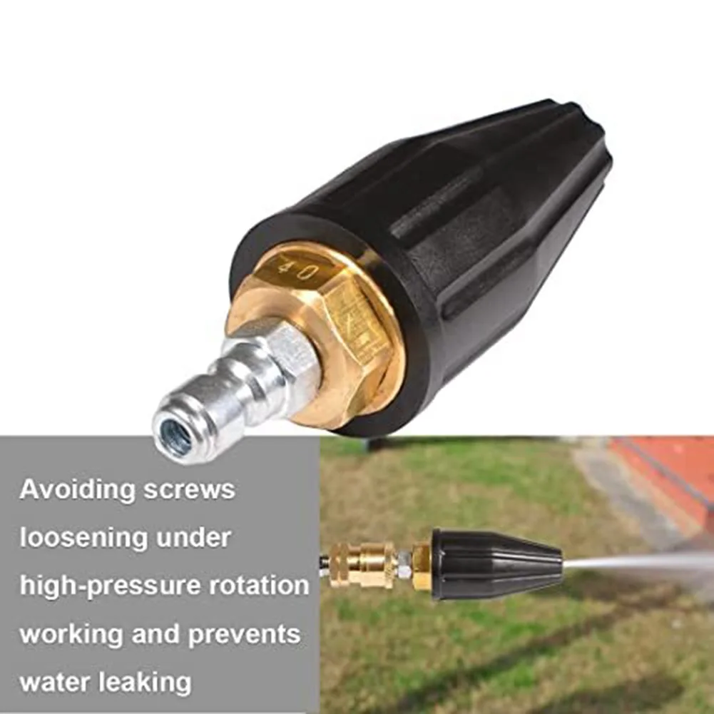 

Насадка для мойки высокого давления с улучшенной эффективностью для углового очистки и эффективного подключения