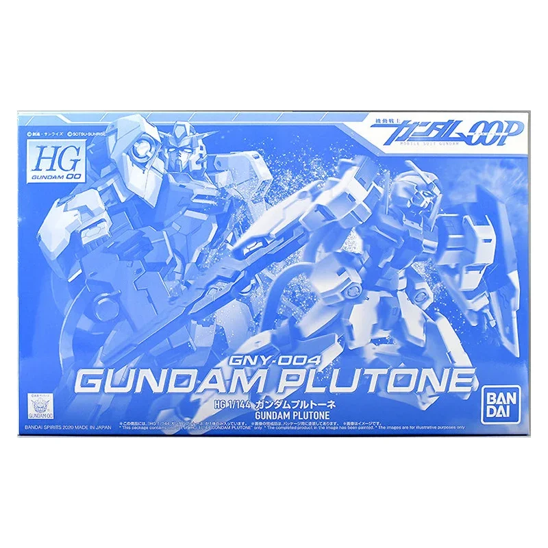 Bandai Genuine Gundam Model Kit Anime Figure PB HG 1/144 GNY-004 Plutone Collection Gunpla Anime Action Figure Toys for Children