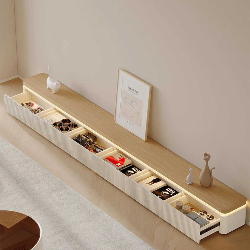 Modern Luxury Tv Cabinet Living Room Cabinet Storage Comfortable Tv Cabinet Stand Wooden Magalu Loja Oficial Home Furniture
