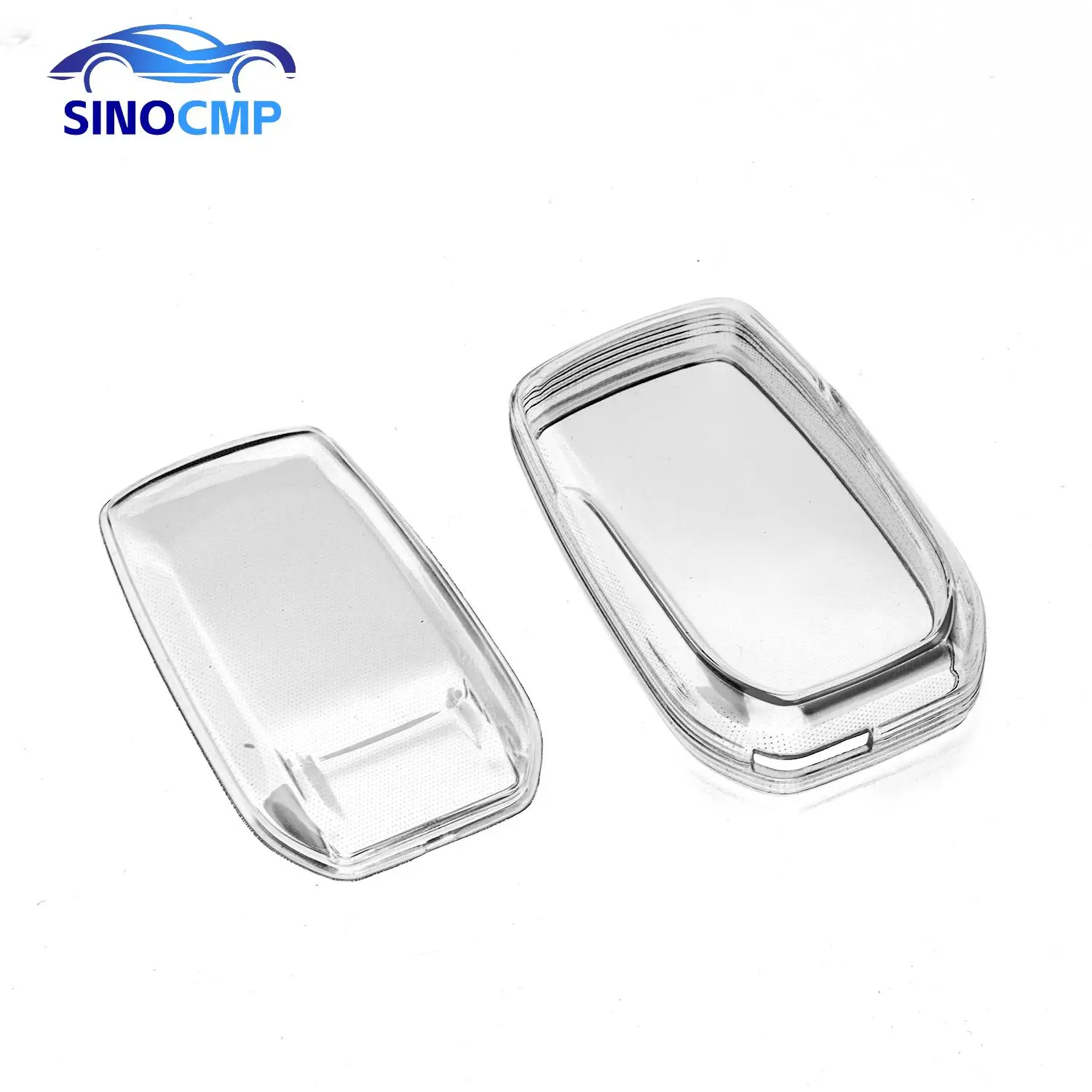 

Transparent Clear Smart Car Key Fob Cover Case Holder Accessories For Toyota Corolla Cross 2021-2023