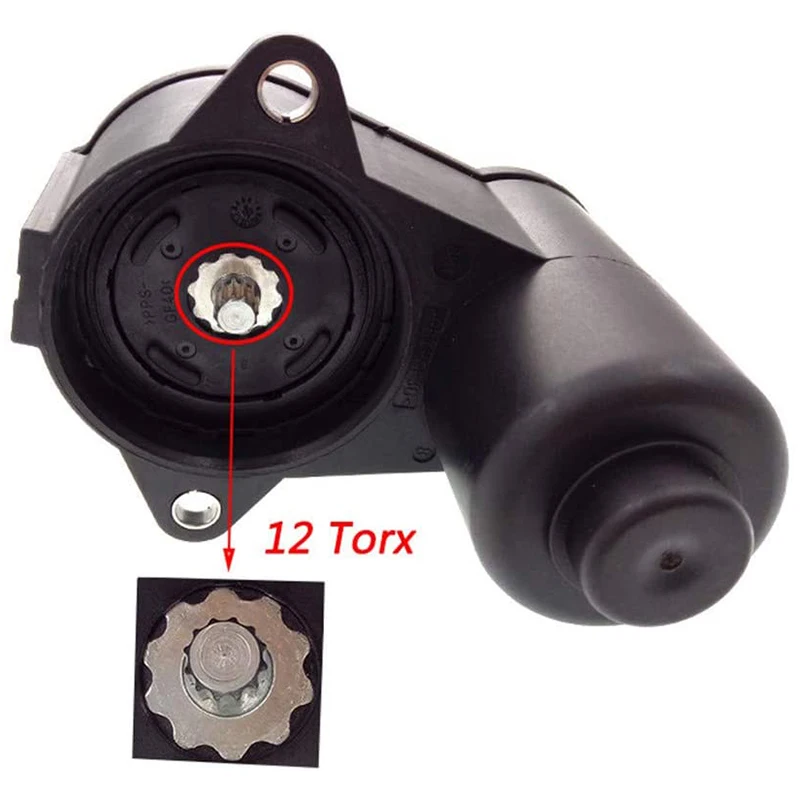 12 Torx Rear Caliper Handbrake Parking Servo Motor 3C0998281 For Passat B6 CC Tiguan For- 3C0998281A 3C0998281B