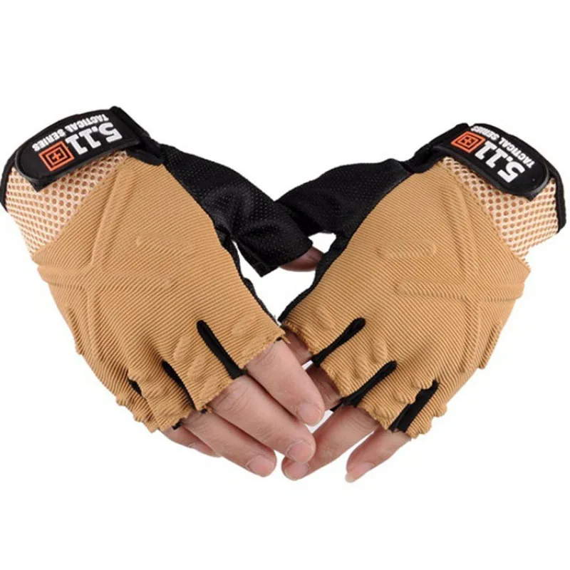 Cycling Fingerless Tactical Gloves Training Racing Fishing Accessories Mtb Men Woman Biker Shooting Gym Mountaineering Gloves