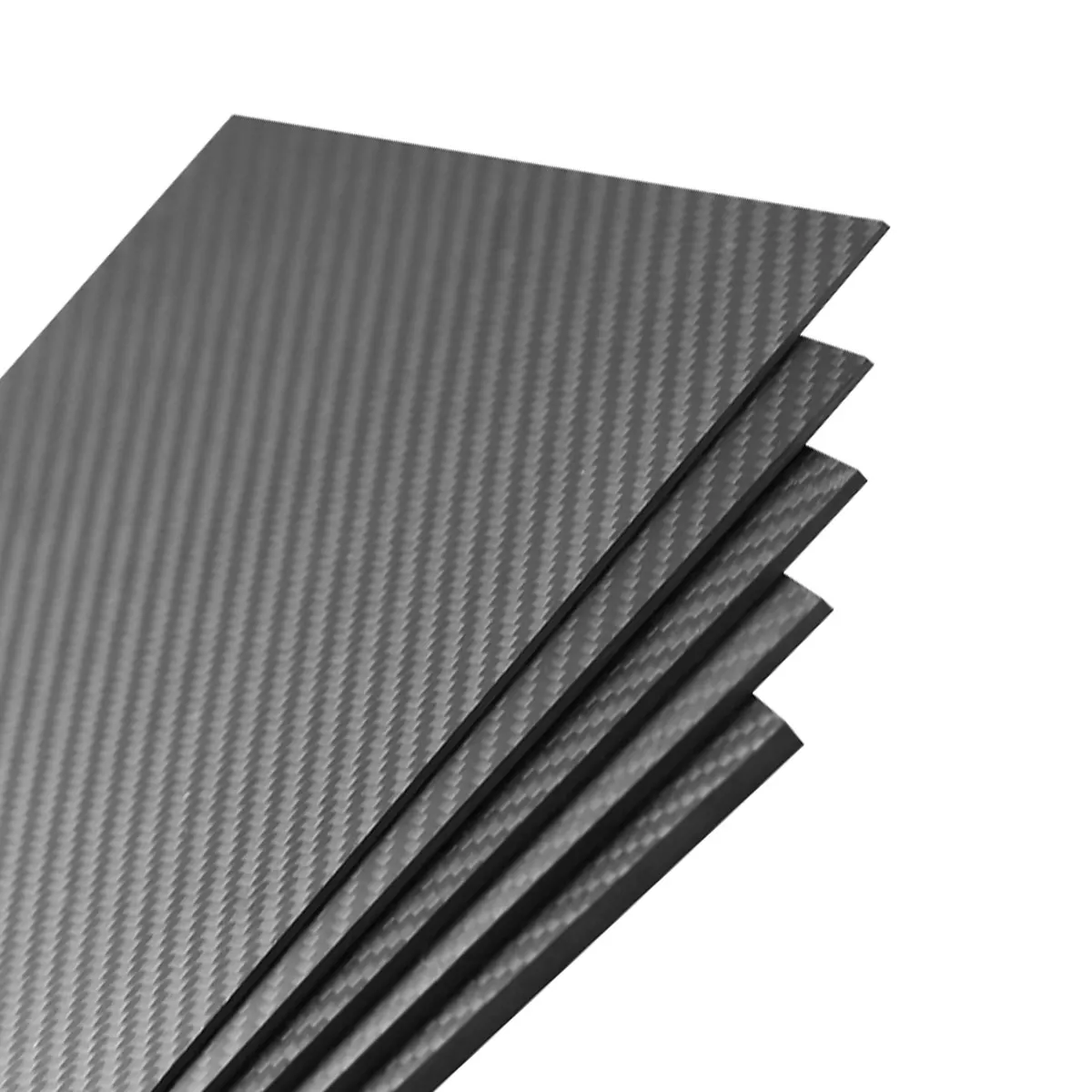 1pcs 0.3mm Thickness 400x500mm 400x250mm 500x500mm 100% Carbon Fiber Plate Panel Sheet With 3K Plaine Weave Glossy Surface