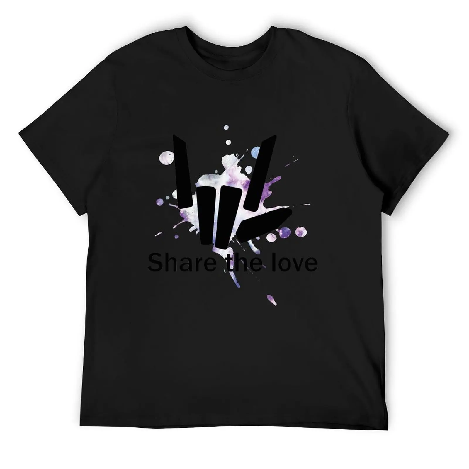 

Share the Love tye dye T-Shirt cheap stuff oversized graphic tee anime t shirts heavyweights t shirts men