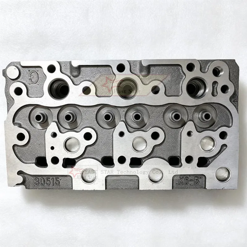 2 kind 8 water holes D1401 D1402 Bare Cylinder Head 15521-03040 1552103040 1552103040 For Kubota Bobcat 643 L2202 L2202DT 1395cc