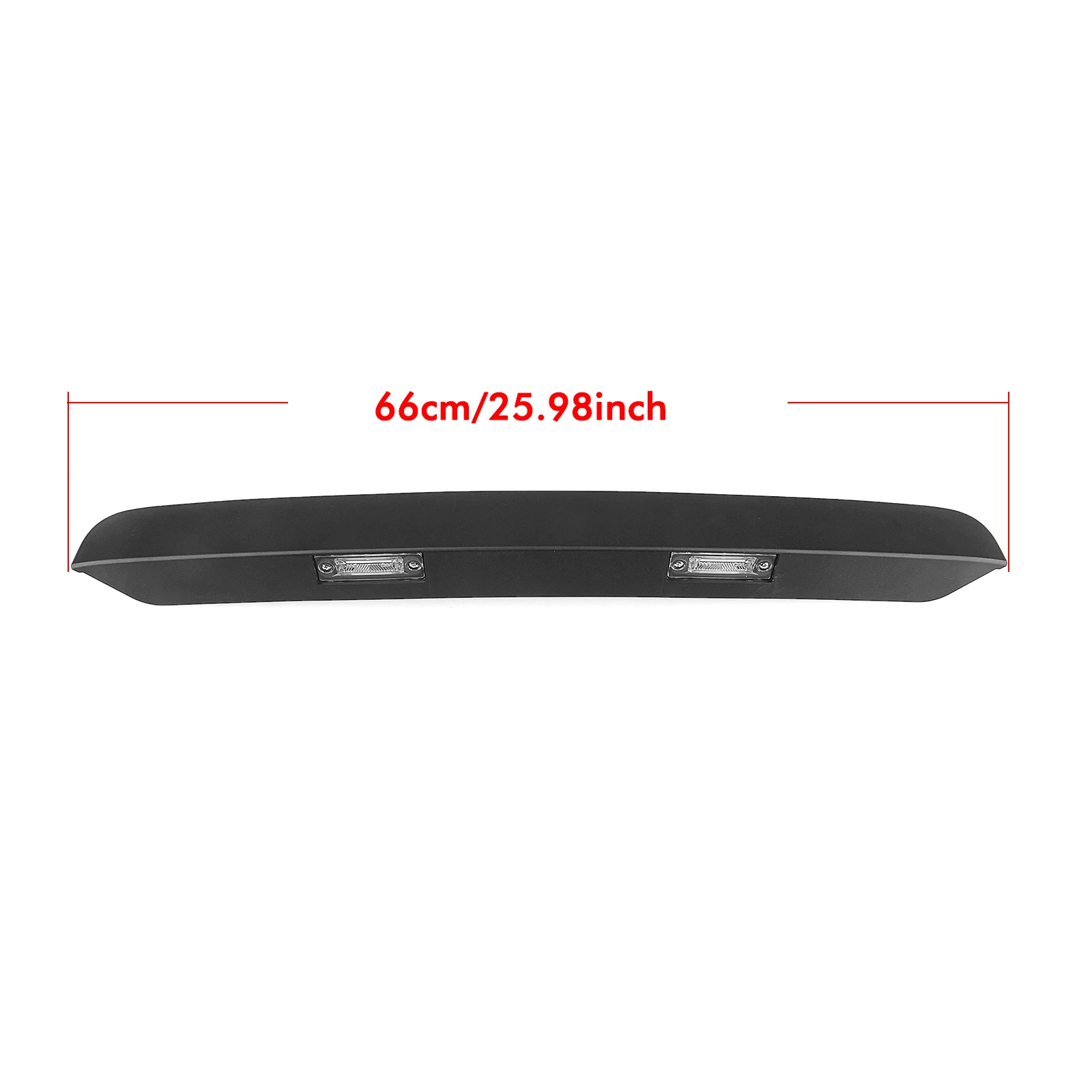 Carcasa De Matrícula Trasera Para VW Transporter T5 | 7E0827329F Con Dos Bombillas
