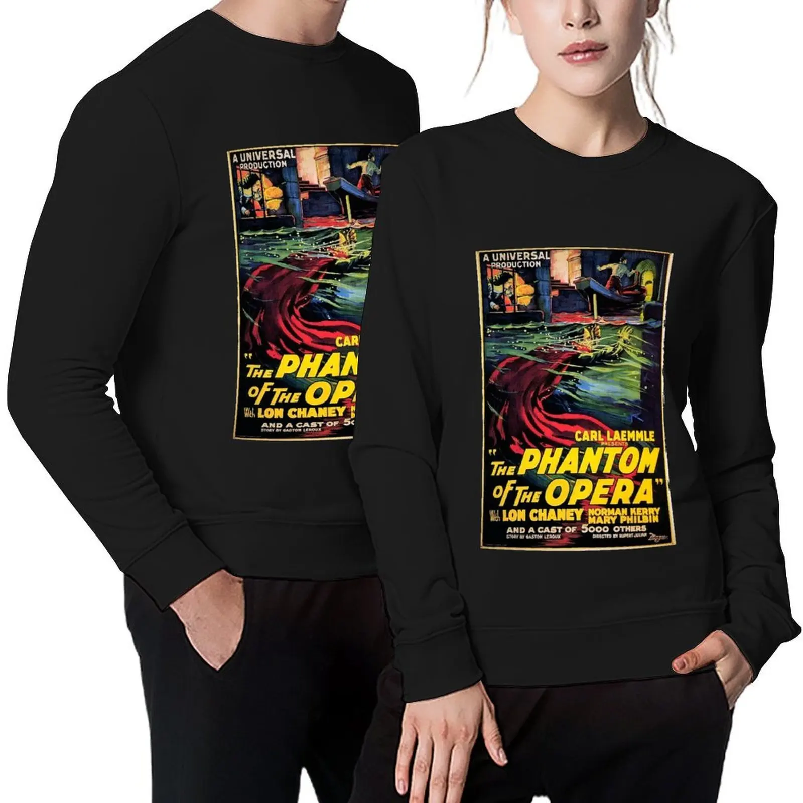 

The Phantom of The Opera Pullover men's winter sweater male clothes aesthetic clothing men's clothing hoody