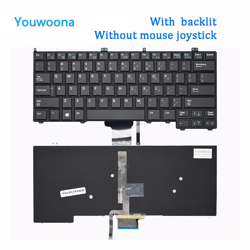 

Новая Оригинальная клавиатура для ноутбука DELL Latitude E7440 E7420 E7240 E7420D