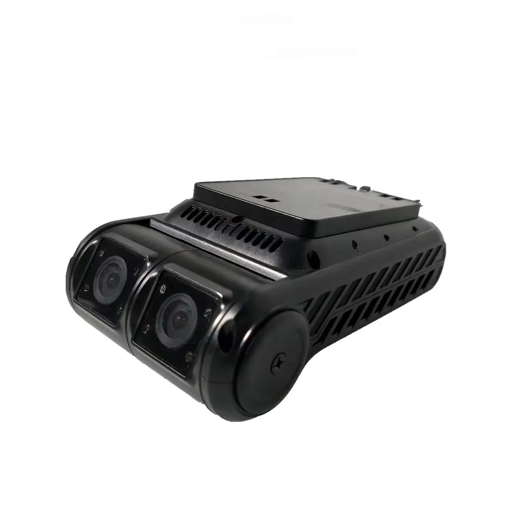 Wholesale H.264 2CH AHD 1080P Vehicle Blackbox DVR Taxi Van Dual Lens Dash Camera with 4G GPS and WiFi