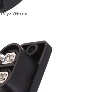 1Pc C8 Male Power Socket Female Plug Power Outlet Embedded Electric Connector 35mm*15mm AC 2.5A 250v 8-shaped Plug Socket