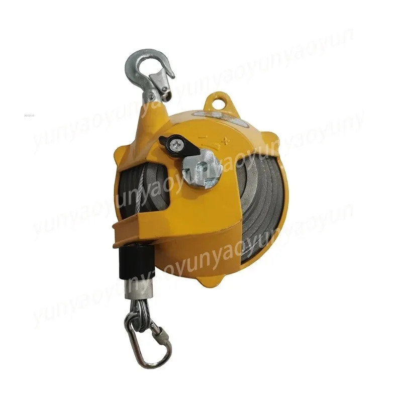 

9-15KG Spring Balancer Self-locking Tower-Type Lifting Hook Spring Holder Balancer Steel Wire Rope Balancing Lifting Jack