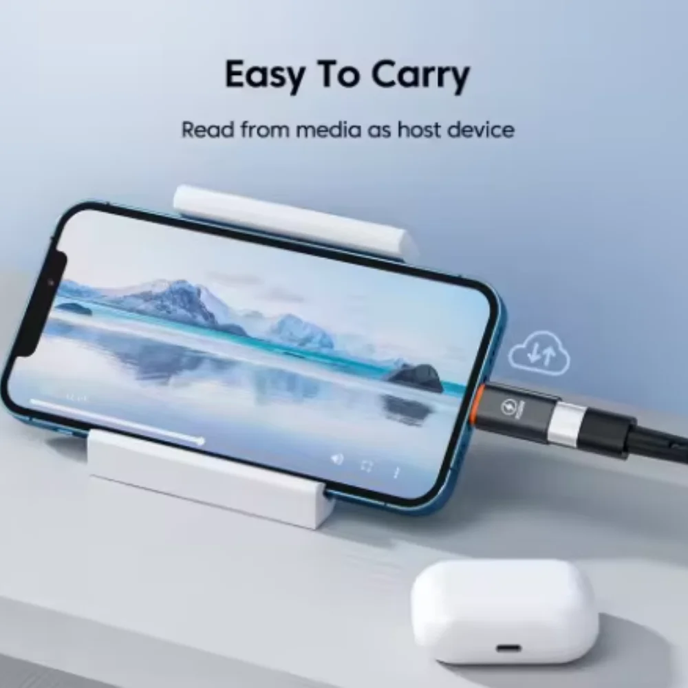 NNBILI 1-4 قطعة PD20W USB نوع C إلى البرق محول شحن لنظام iOS البرق ذكر إلى USB-C موصل سالب محول آيفون