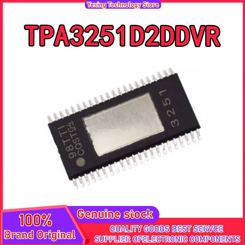 

2 шт. 100% новый набор микросхем TPA3251D2DD TPA3251D2DDVR TPA3251 3251 HTSSOP44
