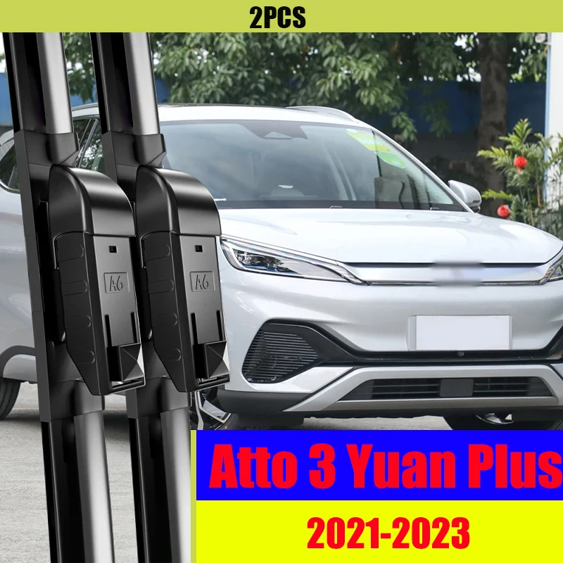 

Car Wiper Blades For BYD Atto 3 Yuan Plus Atto3 2021 2022 2023 Front Windshield Brushes Windscreen Window Cutter Accessories