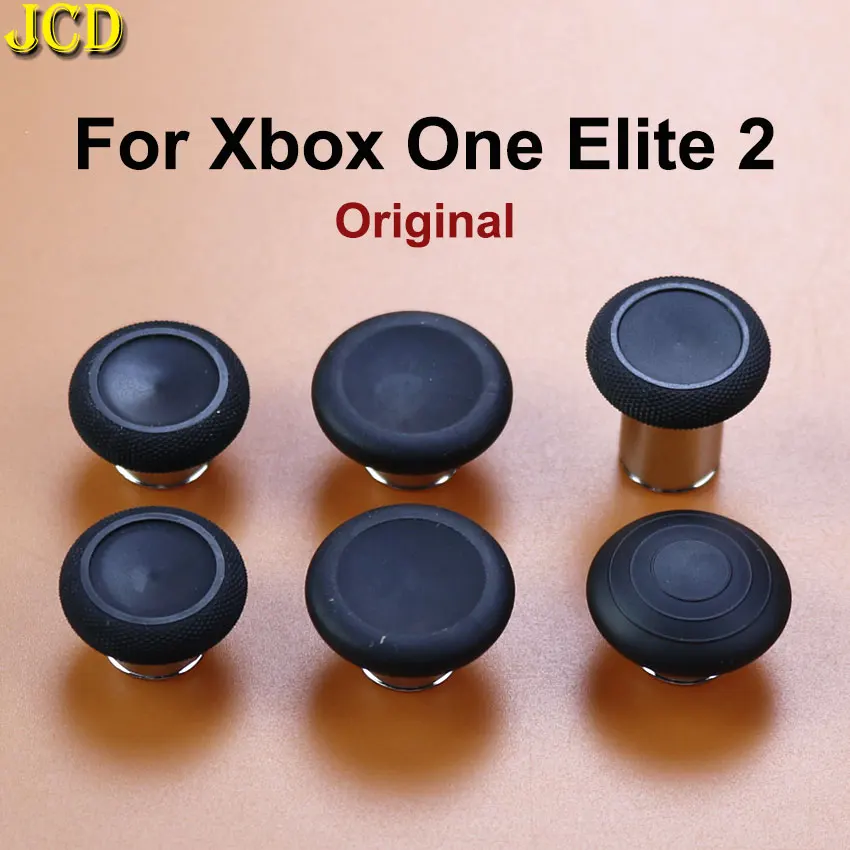 

JCD Original Handle Metal Mushroom Head Rocker Cap 3D Analog Stick Replacement Buttons For Xbox One Elite Series 2 Controller