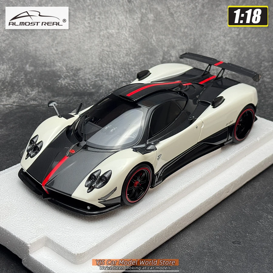 Almost Real 1/18  Pagani Zonda Cinque Coupe  2009  Special Edition metal diecast model cars Static ornaments collection