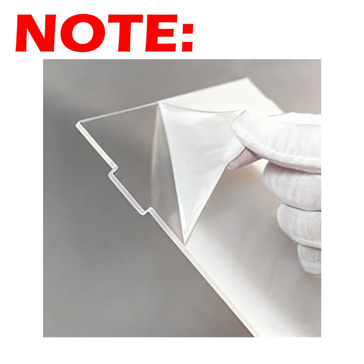 صندوق عرض أكريليك شفاف بمقياس 1:14، مناسب لحماية وعرض سيارات الألعاب، مكعبات بناء النماذج، المقتنيات الصغيرة والتماثيل (حجم الحلقة الداخلية 37 × 19 × 12 سم) #2