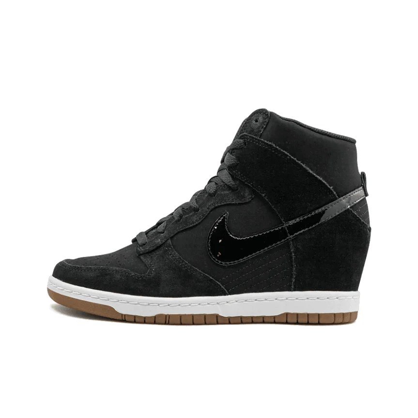 Nike Dunk Skateboard Shoes Women's High Top Black 644877-011