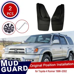 for Toyota 4 Runner 1996~2002 1997 Auto Mud Flaps Mudguard Splash Guard Front Rear Wheel Fender Mudflaps Car Accessories 2pcs