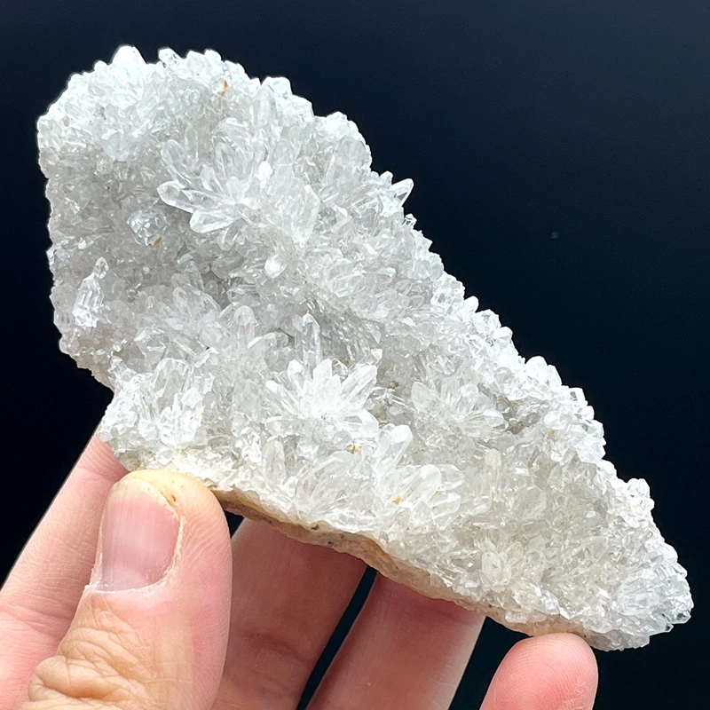 

Natural Limria Water White Crystal Cluster Meditation Energy Healing Stone Home Decoration Mineral Specimen from Colombia