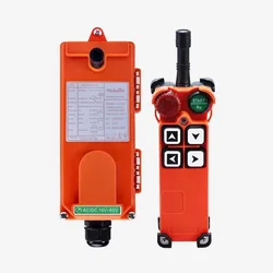 Nice TELEcrane CE Industrial Wireless Radio 4 Single Speed Button F21-4S Remote Control TELEcontrol UTING 1 TX+1 RX for Crane