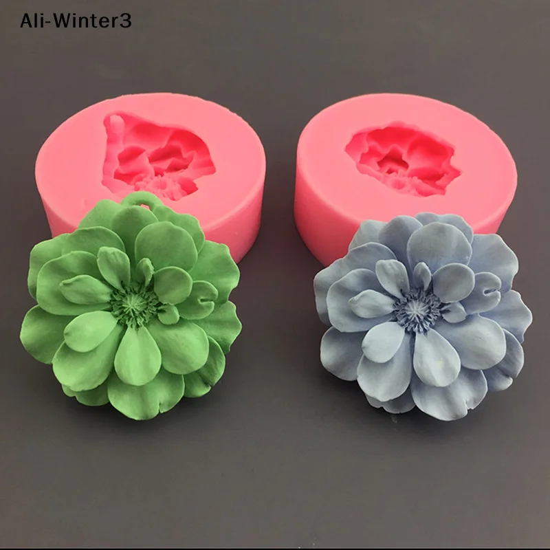 

Силиконовая форма для мыла «Милый цветок» для изготовления мыла и декора тортов, 3D-форма для рукоделия, инструменты для декорирования тортов и кондитерских изделий